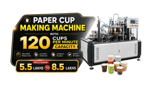 Paper Cup Making Machine Production Speed